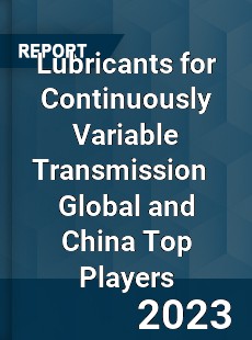 Lubricants for Continuously Variable Transmission Global and China Top Players Market