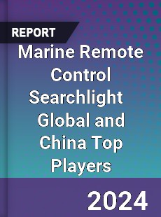 Marine Remote Control Searchlight Global and China Top Players Market