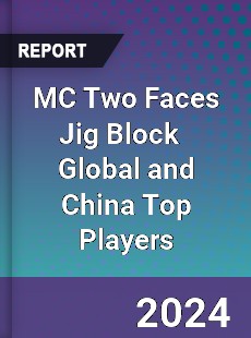 MC Two Faces Jig Block Global and China Top Players Market