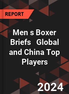 Men s Boxer Briefs Global and China Top Players Market