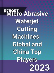 Micro Abrasive Waterjet Cutting Machines Global and China Top Players Market