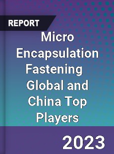 Micro Encapsulation Fastening Global and China Top Players Market