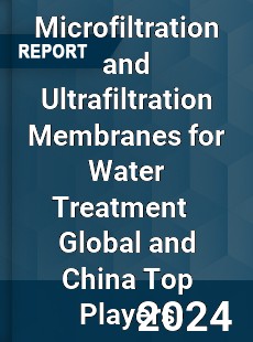 Microfiltration and Ultrafiltration Membranes for Water Treatment Global and China Top Players Market