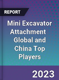 Mini Excavator Attachment Global and China Top Players Market