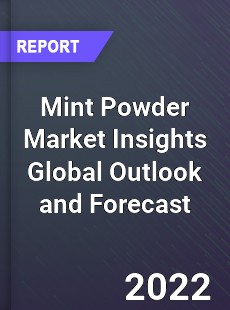 Mint Powder Market Insights Global Outlook and Forecast