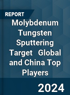 Molybdenum Tungsten Sputtering Target Global and China Top Players Market