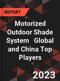 Motorized Outdoor Shade System Global and China Top Players Market