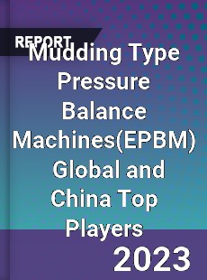 Mudding Type Pressure Balance Machines Global and China Top Players Market