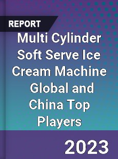 Multi Cylinder Soft Serve Ice Cream Machine Global and China Top Players Market