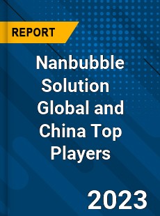 Nanbubble Solution Global and China Top Players Market