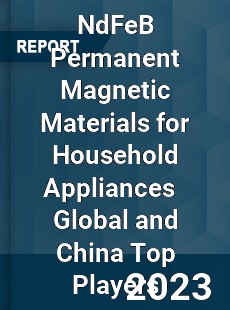 NdFeB Permanent Magnetic Materials for Household Appliances Global and China Top Players Market