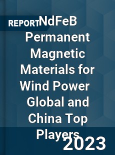 NdFeB Permanent Magnetic Materials for Wind Power Global and China Top Players Market