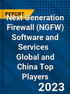 Next Generation Firewall Software and Services Global and China Top Players Market