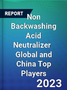 Non Backwashing Acid Neutralizer Global and China Top Players Market