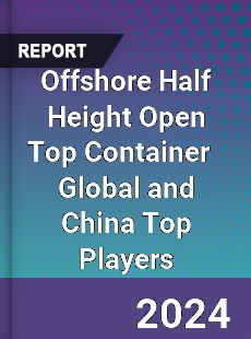 Offshore Half Height Open Top Container Global and China Top Players Market