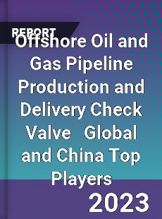 Offshore Oil and Gas Pipeline Production and Delivery Check Valve Global and China Top Players Market