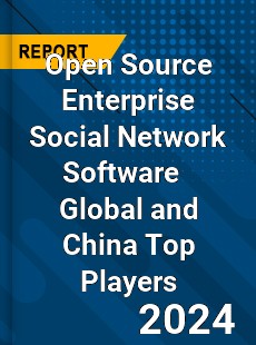 Open Source Enterprise Social Network Software Global and China Top Players Market