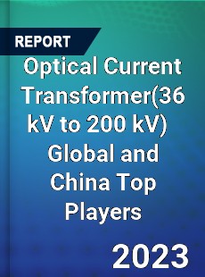 Optical Current Transformer Global and China Top Players Market