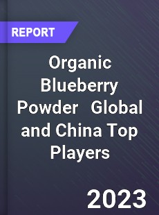 Organic Blueberry Powder Global and China Top Players Market