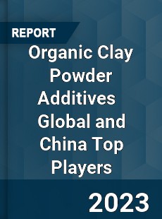 Organic Clay Powder Additives Global and China Top Players Market