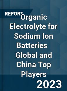 Organic Electrolyte for Sodium Ion Batteries Global and China Top Players Market