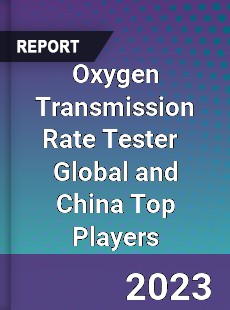 Oxygen Transmission Rate Tester Global and China Top Players Market