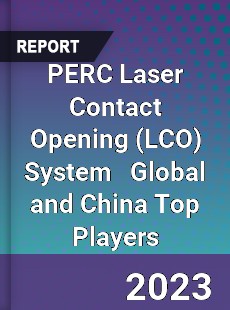 PERC Laser Contact Opening System Global and China Top Players Market