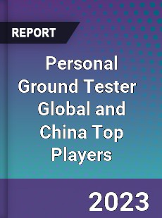 Personal Ground Tester Global and China Top Players Market