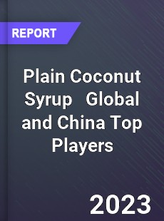 Plain Coconut Syrup Global and China Top Players Market