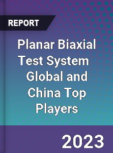 Planar Biaxial Test System Global and China Top Players Market