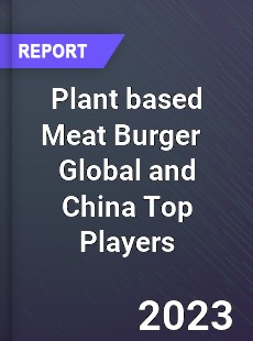 Plant based Meat Burger Global and China Top Players Market