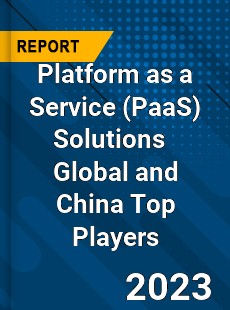 Platform as a Service Solutions Global and China Top Players Market