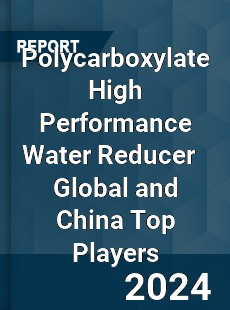 Polycarboxylate High Performance Water Reducer Global and China Top Players Market