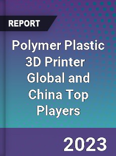 Polymer Plastic 3D Printer Global and China Top Players Market