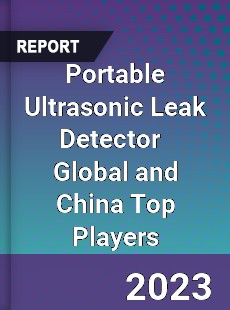 Portable Ultrasonic Leak Detector Global and China Top Players Market