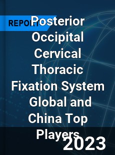 Posterior Occipital Cervical Thoracic Fixation System Global and China Top Players Market