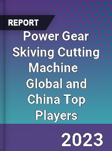 Power Gear Skiving Cutting Machine Global and China Top Players Market