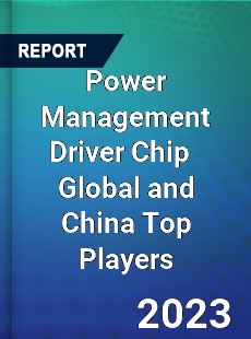 Power Management Driver Chip Global and China Top Players Market