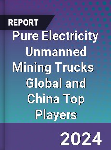 Pure Electricity Unmanned Mining Trucks Global and China Top Players Market