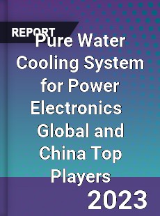 Pure Water Cooling System for Power Electronics Global and China Top Players Market