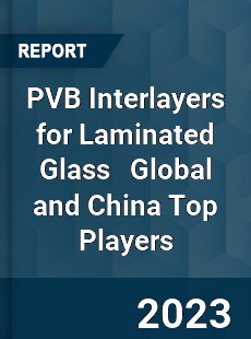 PVB Interlayers for Laminated Glass Global and China Top Players Market