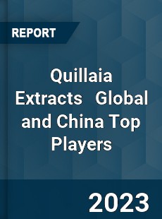 Quillaia Extracts Global and China Top Players Market