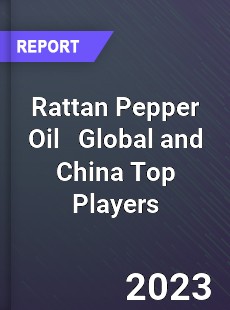 Rattan Pepper Oil Global and China Top Players Market