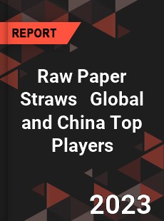 Raw Paper Straws Global and China Top Players Market