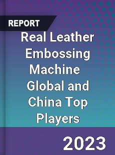 Real Leather Embossing Machine Global and China Top Players Market