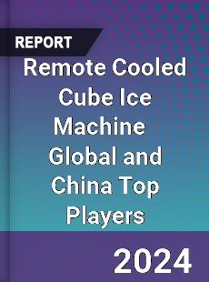 Remote Cooled Cube Ice Machine Global and China Top Players Market