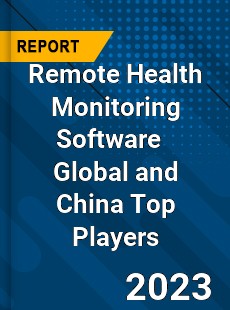 Remote Health Monitoring Software Global and China Top Players Market