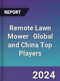 Remote Lawn Mower Global and China Top Players Market