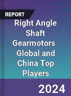 Right Angle Shaft Gearmotors Global and China Top Players Market