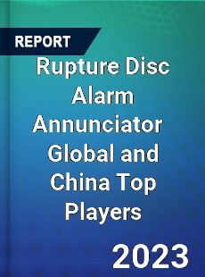 Rupture Disc Alarm Annunciator Global and China Top Players Market